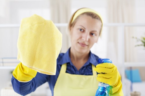 After builders cleaning for a Clapham home interior after renovation