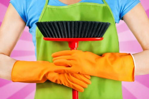 Checklist and restocking setup for Airbnb cleaning in Clapham