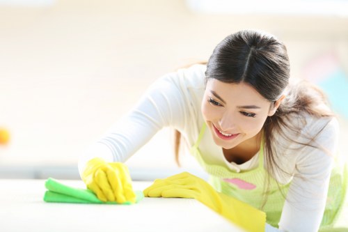 Deep cleaning a patterned rug for a Clapham household or business