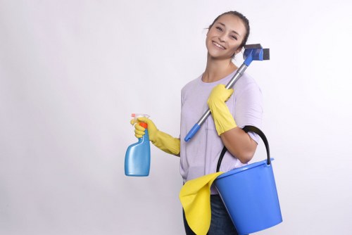 Emergency response and incident reporting during cleaning work