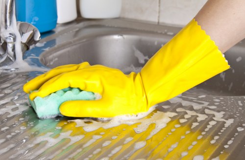 Cleaner maintaining kitchen and bathroom surfaces