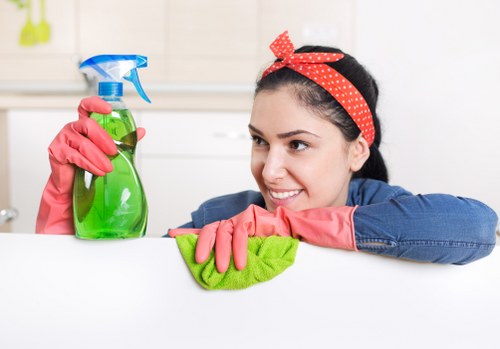 Professional deep cleaning equipment used on a mattress in Clapham