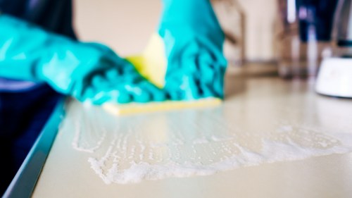 Turnover cleaning process for short-let accommodation in Clapham
